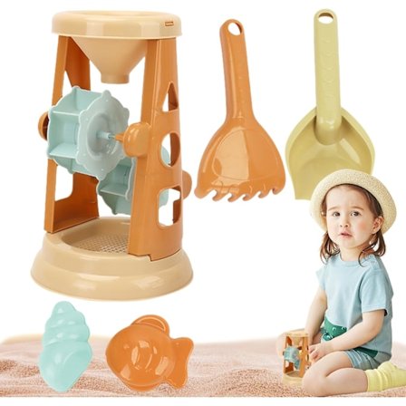 Strandleksaker, Rese Sandleksaker - Kraftig Spade för Utomhusresor Simbassäng Sjöstrand Trädgård Bakgård Babybadkar Strand