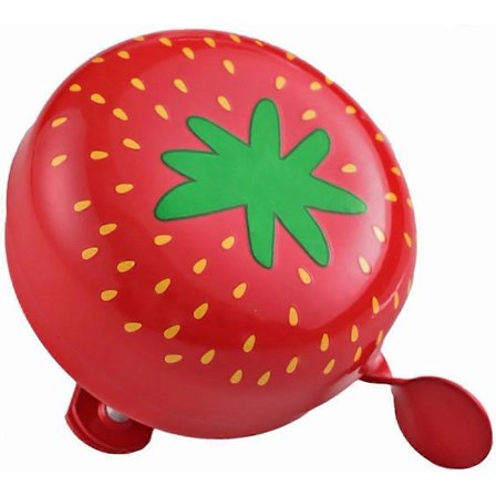 Cykelklokke, Jordbær Cykelklokke, Cykelstyrklokke til Børn Voksne Piger Drenge Børnecykel Scooter Racercykel