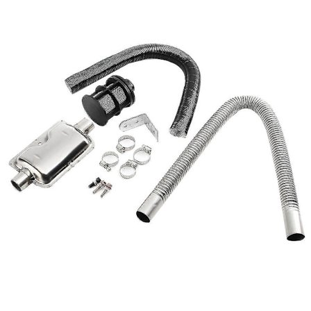 - Parkeringsvarmer 24mm Udstødning - 25mm Filter Udstødningsluftrør Slange Til Eberspacher