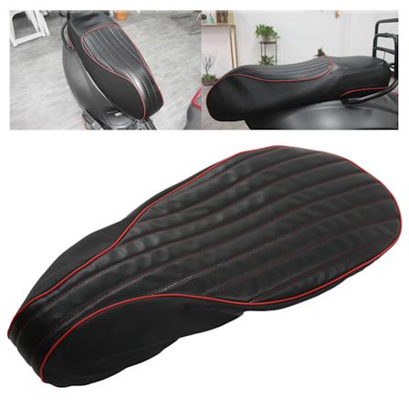 Moottoripy r n istuinsuojus nahka Mukava korvaava Vespa 125 150 Sprint Fast Ts Super Vbb Vba Vnb GTR Gl Gt Musta Punainen