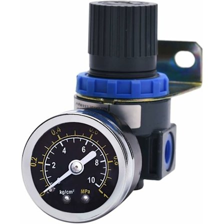 Ny tryckreducerare för tryckluftskompressor, tryckområde (0-10 bar), 1/4 tum