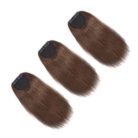 3st Syntetiska pads Osynliga sömlösa LJUSBRUN 15CM