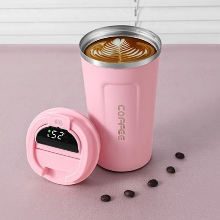 Kaffekrus Isoleret kop PINK