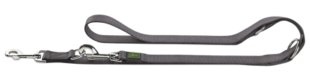 Hunter - T-Leash Nylon Grå 15/200 - Hund - Hundesenger & puter - Hundemadrasser & hundesenger - ZOO.no