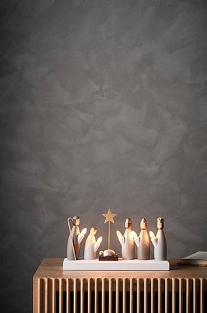 Jotex - El-lysestage Multi - KRUBBA - Køb Adventslysestager hos Jotex