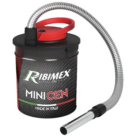 Minicen 10 L kold askeaske - Ribimex - 800 W - Ståltank - Vaskbart HEPA-filter