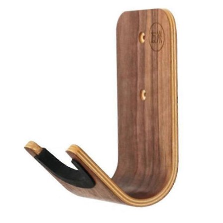 Guitar Skateboard Vægbeslag Unikt Design Bøjet Træ Guitarophæng Vægbeslag Guitarholder Akustisk.