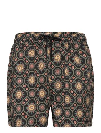 Tapestry Shorts Patterned Les Deux