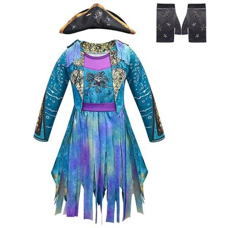 Tyttöjen Cosplay Descendants 3 Uma -asu Karnevaali naamiaisasu -a 9-10 Years