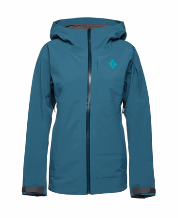 Black Diamond W Recon Stretch Ski Shell Azurite