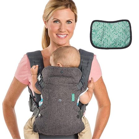 Infantino Flip Advanced 4-i-1 Baby Carrier - Ergonomisk Baby Carrier med 4 KLB
