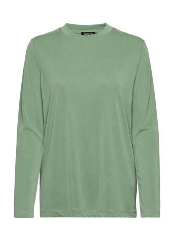 Slcolumbine Loose Fit Ls Green Soaked In Luxury
