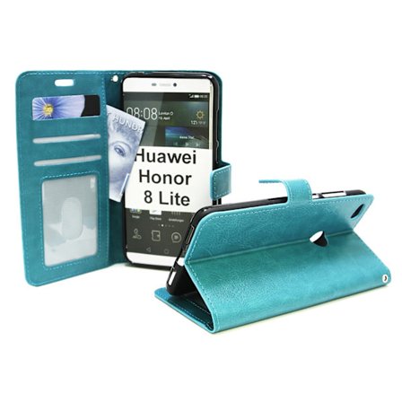 Crazy Horse Wallet Huawei Honor 8 Lite