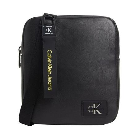 Calvin Klein, Cross Body Bags Zwart, Heren, Maat:ONE Size