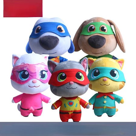 Plyschdocka med katt som pratar Tom Cat Hero Series