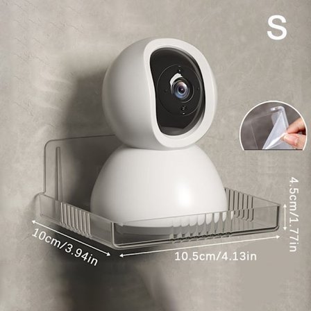 Väggmonterad flytande stativ Hylla för kameraförvaring