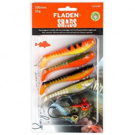 Fladen Jig Assortment Shad 80mm Colour combo 3