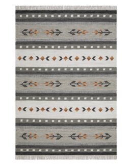 Ullmatta Röllakan Fagersta Grå - 140x200 cm - ,Kök - KM Carpets