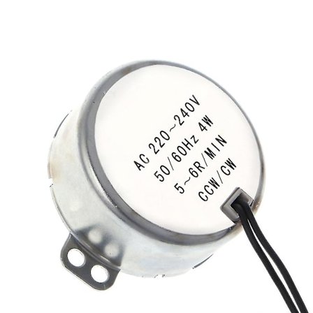 AC 220-240V Synkron Motor Gearmotor 4W CW/CCW Super Tilbud