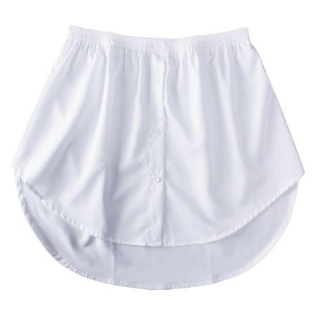 Damekjoler Allsidig Dame Skjorte Falsk Casual Hvit Kjol L 80x39cm For Daglig Gatefotografering 1stk