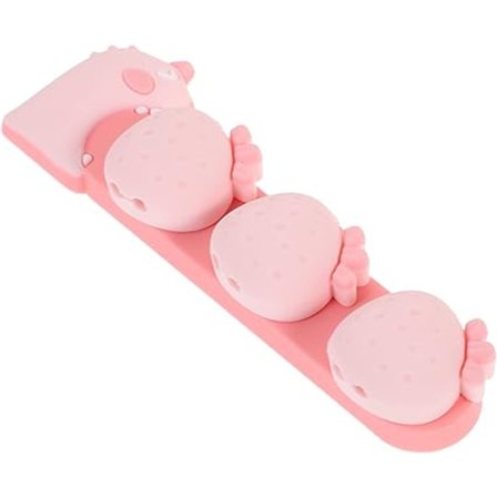 1 st TV-hörlurskabelorganisatör under bordströmkabel TV-laddare