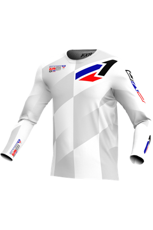 FXR Revo Daytona Le Crosströja Vit/Grå S