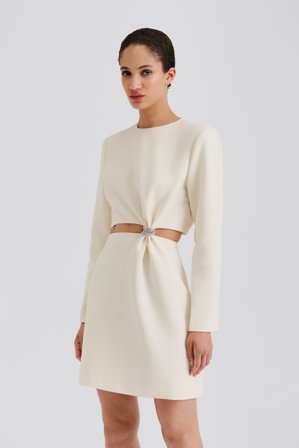 Malina - Sutton mini dress - 40 - Vanilla