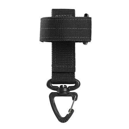 Military Molle Hook Outdoor Keychain Tactic Gear Clip Keeper Pussi Vyö Avaimenperä