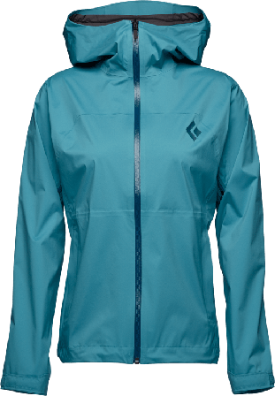 Black Diamond Women's StormLine Stretch Rain Shell Women rain jackets Blue M