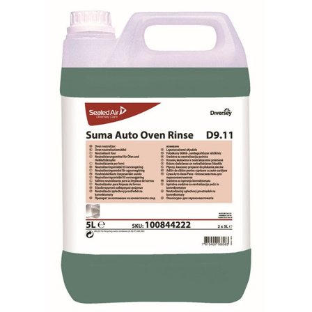 DIVERSEY Sköljmedel AUTO OVEN RINSE D9 5L - Lyreco - Städ och hygien - Diskrengöring - Torkmedel och sköljmedel