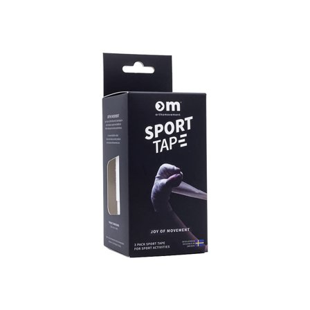 Ortho Movement Sport Tape 3-Pak Hvid, Medicin & Pleje, Støttebind, Sportstape