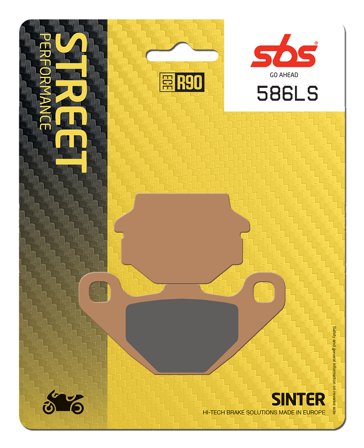 Klocki Hamulcowe SBS LS Sinter Tylne - Kawasaki EL 252 1997-2003