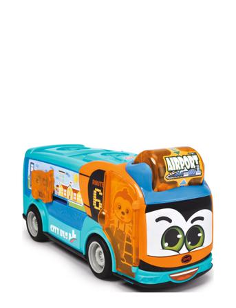 Abc Byd City Bus Toys Toy Cars & Vehicles Toy Vehicles Buses Multi/mönstrad ABC