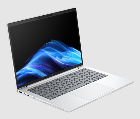HP EliteBook 8 G1a AMD Ryzen AI 7 250 Laptop 35,6 cm (14") WUXGA 32 GB DDR5-SDRAM 1 TB SSD Wi-Fi 7 (802.11be) Windows 11 Pro AI PC Silber