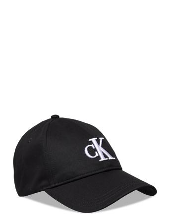 Essential Cap Accessories Headwear Caps Svart Calvin Klein