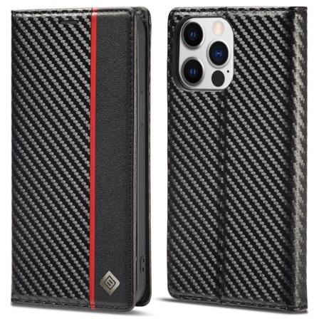 LC.IMEEKE Plånboksfodral till iPhone 15 Pro Max - Svart Svart