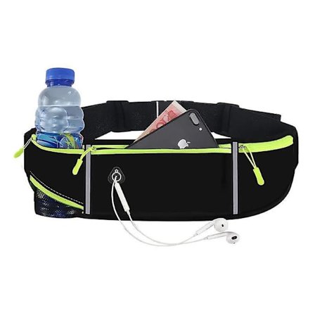 Löparbälte Väska Bälte Väska Män Gym Kvinnor Sport Bälte Väska Mobiltelefon för Löpning Jogging Löpning Väska Hydrering Cykel Väska