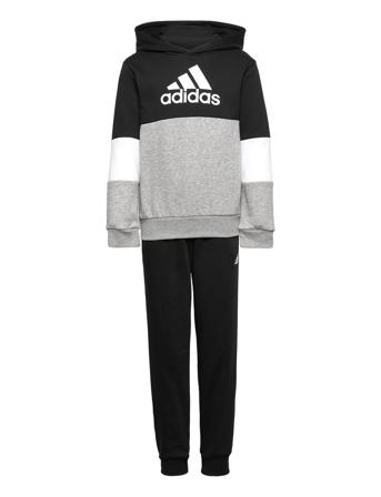 Colourblock Fleece Tracksuit Patterned Adidas Performance