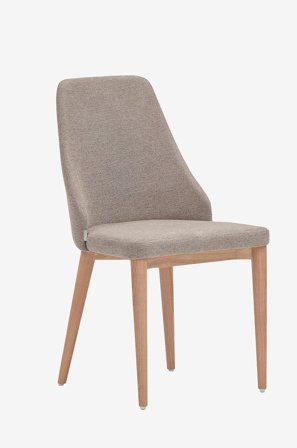 Kave Home - Spisebordsstol Rose, 4 pak - Brun - Stole - Fra Homeroom