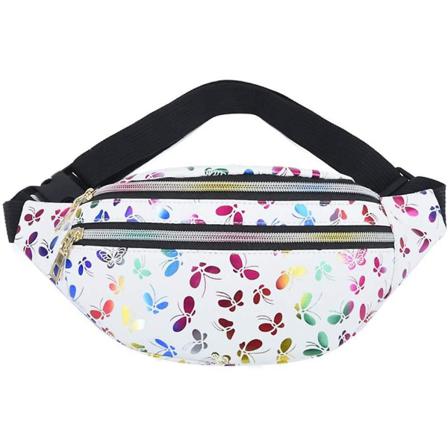 Dammode Midjeväska Justerbar Sportblomma Midjeväska