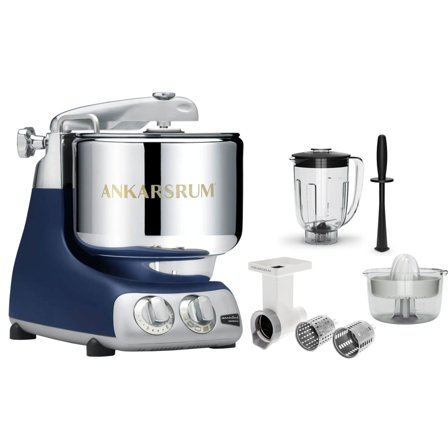 Ankarsrum AKM 6230 Go Green røremaskine, royal blue - Mørkeblå | KitchenOne