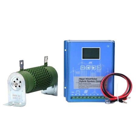 MPPT Vind Sol Hybrid Laddningskontroll, 12V/24V/48V, 1200W Vind/1000W Sol, 30A,W1200W S1000W BT, 12V 24V AutoW1200W S1000W BT, 12V 24V Automatiskt