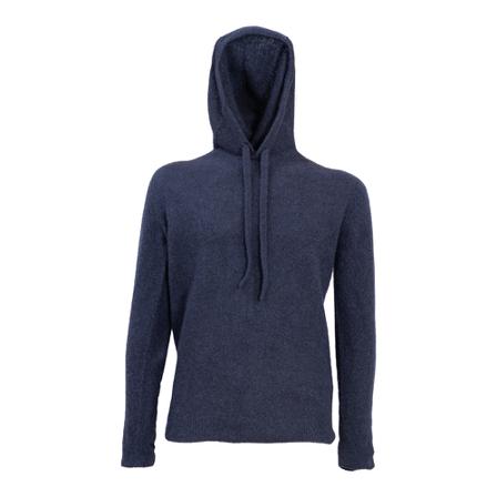 Roberto Collina, Hoodies Blauw, Heren, Maat:L