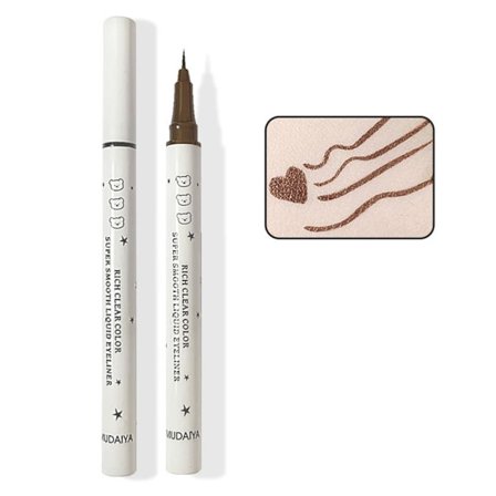 Eyeliner Penna Vattentät Långvarig Snabbtorkande Liggande Silkesmask Penna Flytande Eyeliner