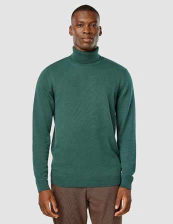 Shaping New Tomorrow - Everyday Knit Turtleneck - Shadow Green - Herren - Größe XXXL