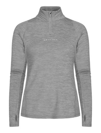 Insulate Thermo Half Zip Sport Sport Clothing Sport Fleeces & Midlayers Grey Röhnisch