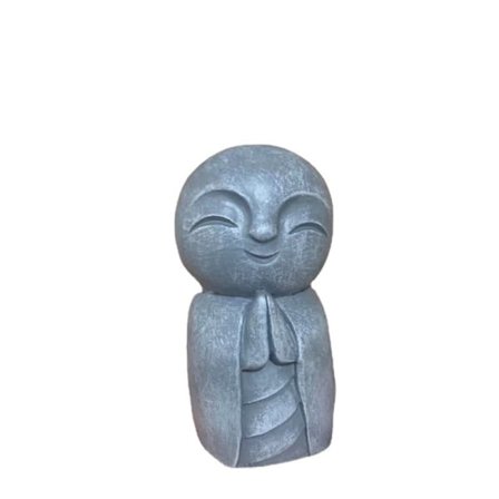 Jizo-staty Den perfekta lilla Jizo Buddha för utomhushem eller trädgårdsdekoration