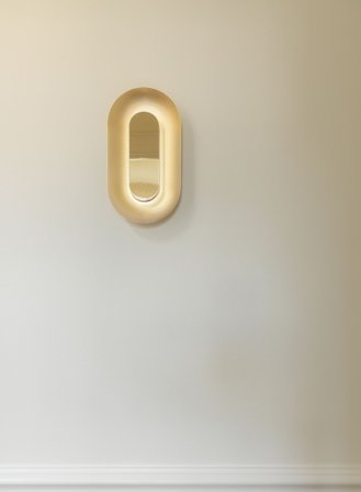 Sasi small vegglampe - nordic gold