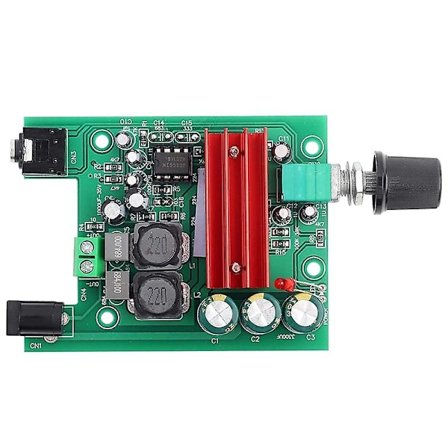 Högkänslig Mono TPA3116 Subwoofer Förstärkarmodul med NE5532 OPAMP