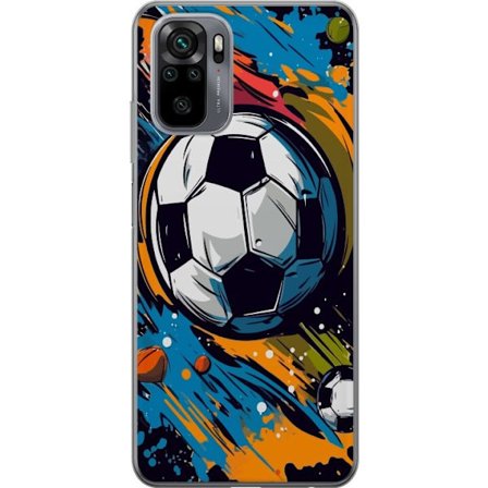 Mobilskal till Xiaomi Redmi Note 10S med Fotbollar